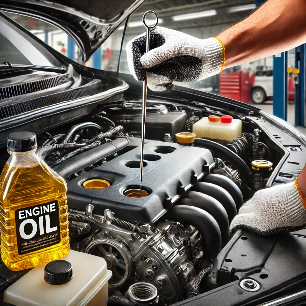 engine oil
