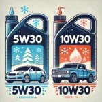 Differences Between 5W30 and 10W30 Oil