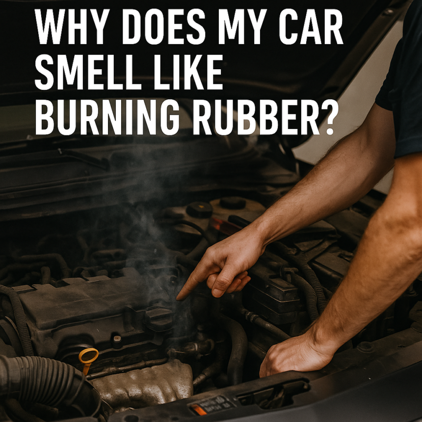 Car Smell Like Burning Rubber