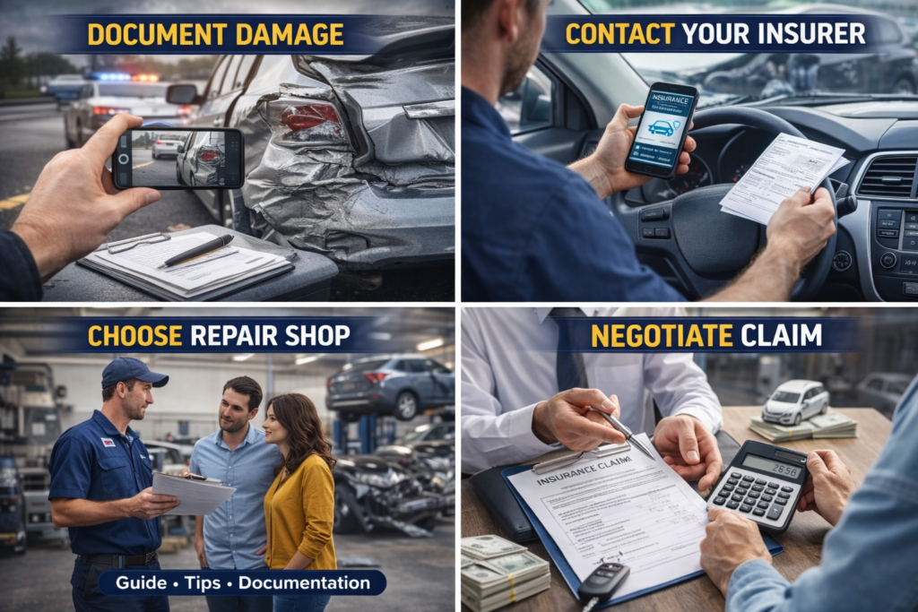 How to Get Insurance to Pay for Car Repair